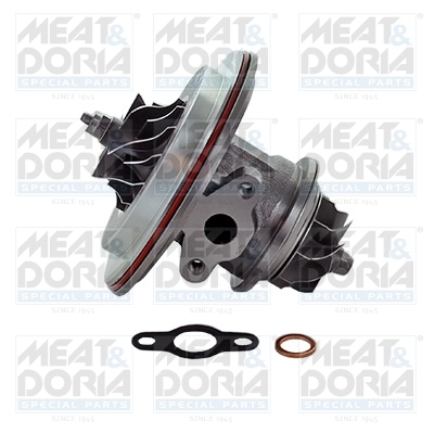 Core assembly, turbocharger